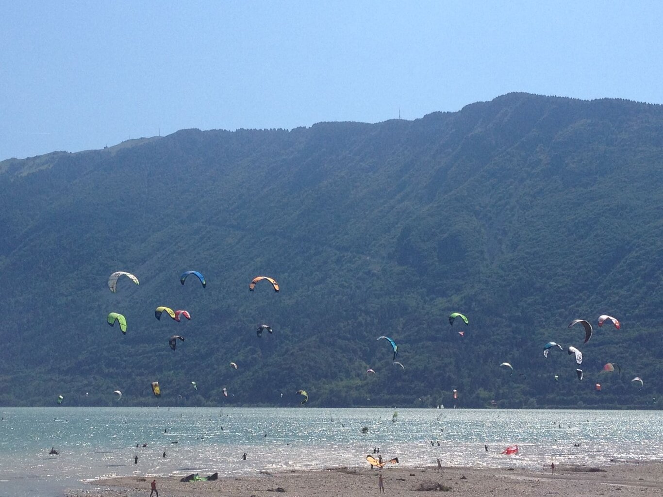 Kitesurfen Und Windsurfen