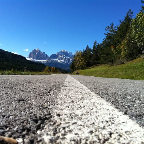 Lunga Via Delle Dolomiti Cortina Calalzo 