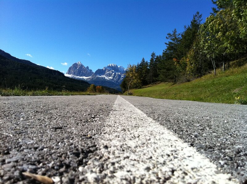 Lunga Via Delle Dolomiti Cortina Calalzo 