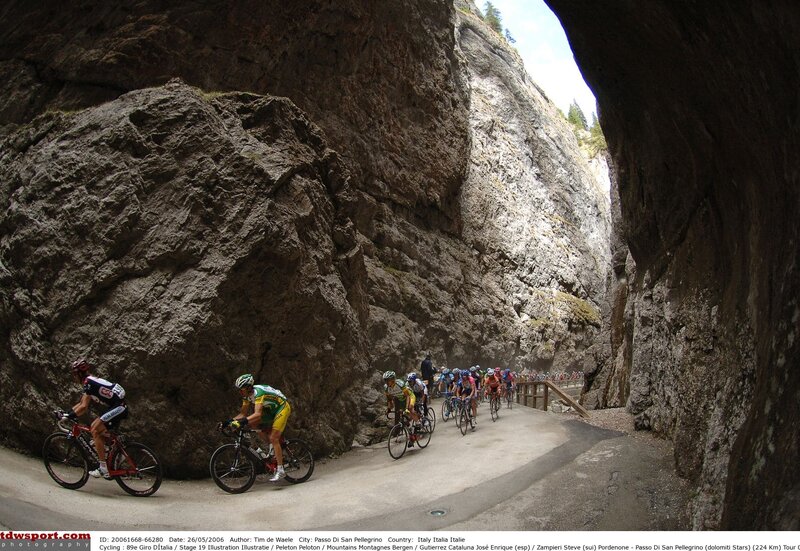Passo San Pellegrino   Giro D’Italia