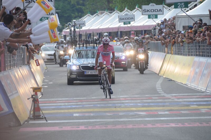 Contador's epic uphill time trial at Nevegal
