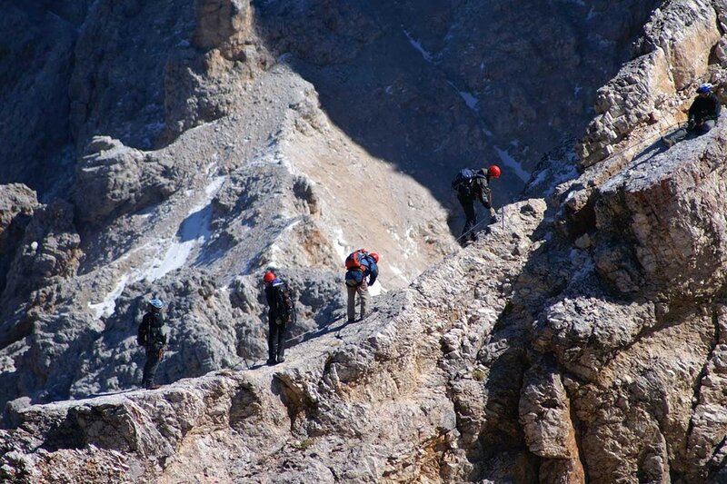  Ferrata Marino Bianchi e variante | © Cortina Marketing