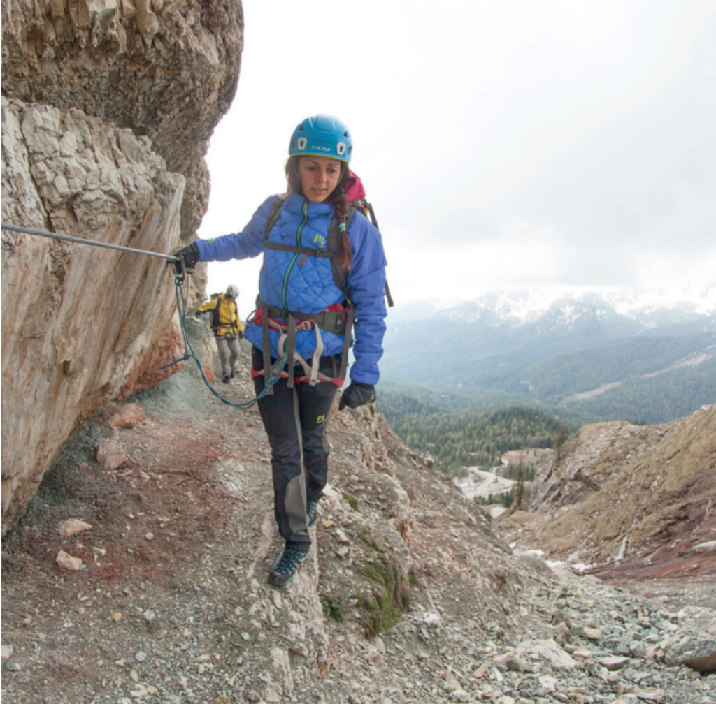 ferrata cengia gabriella