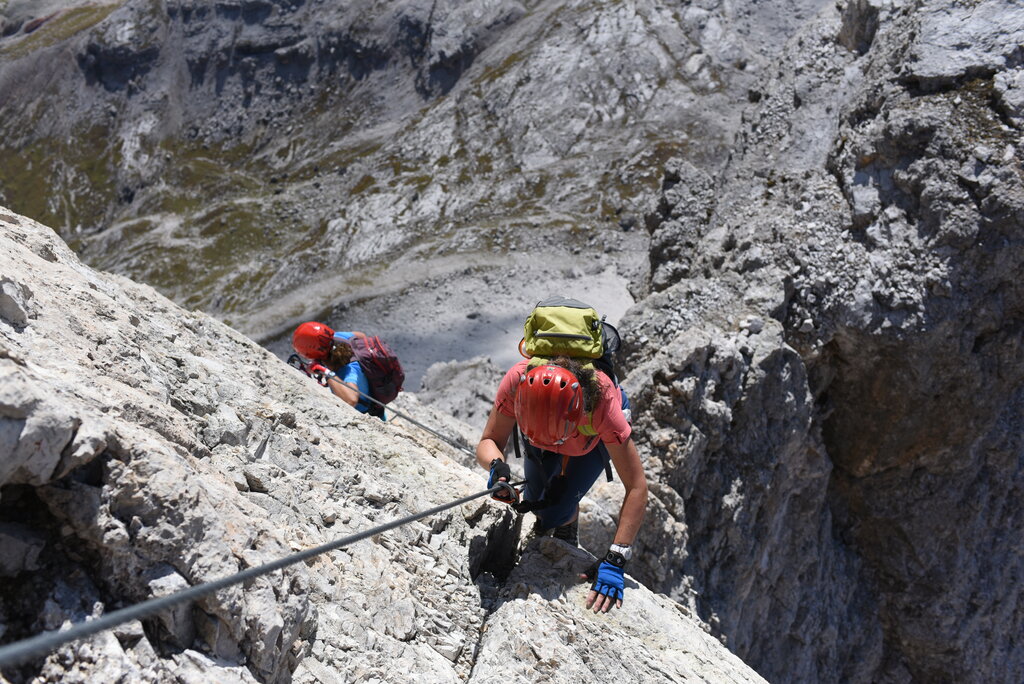 Ferrata Tommaselli (329) Credits Ute Dandrea | &copy; Ute Dandrea