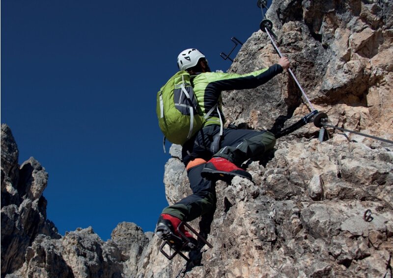 Cesco Tomaselli Cengia Luigi Veronesi Via Ferrata