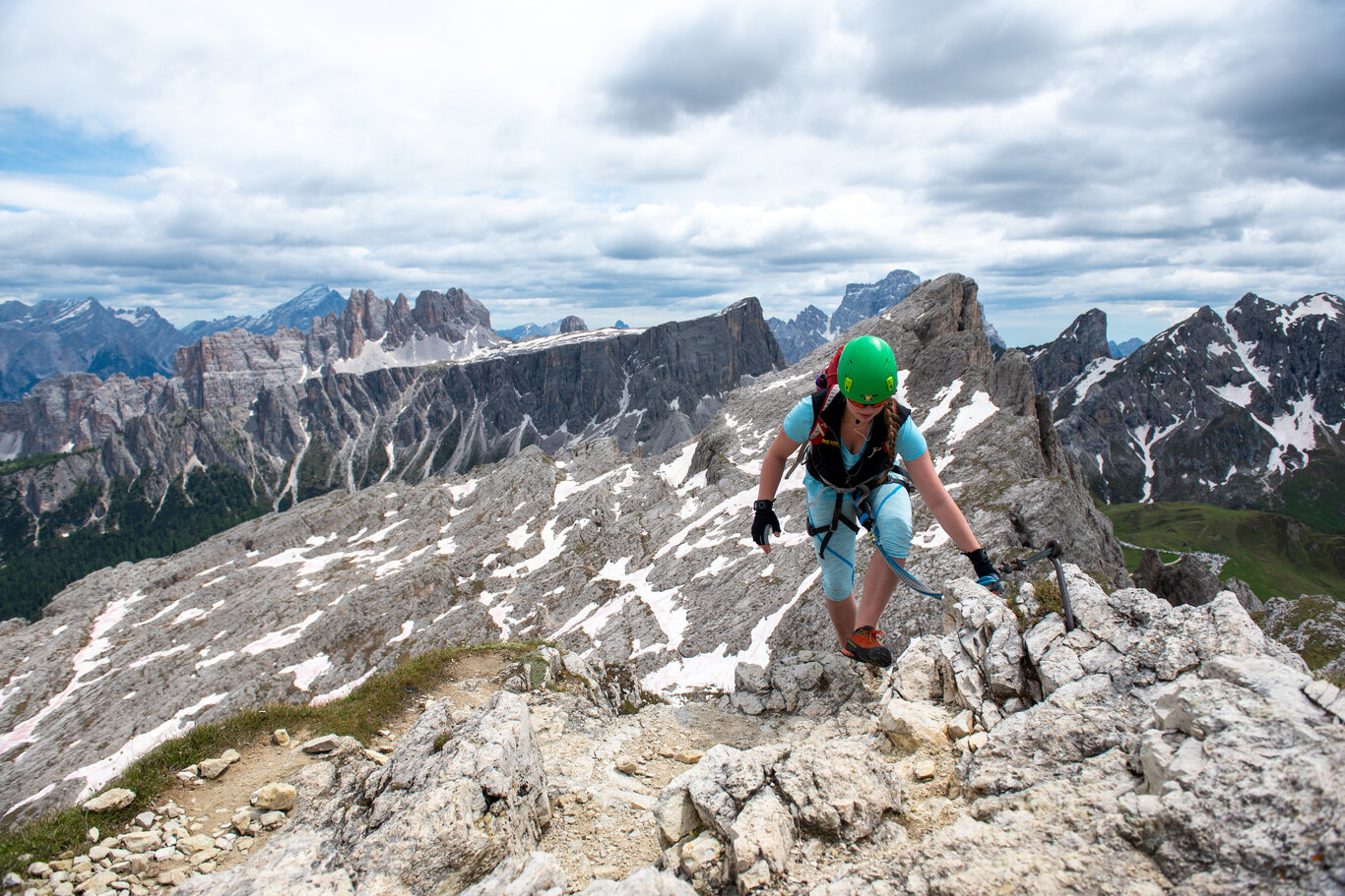  Ferrata Ra Gusela zum Nuvolau | © Ute Dandrea