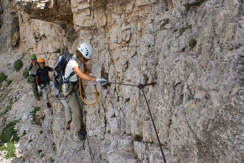 Ferrata René De Pol | © Cortina Marketing