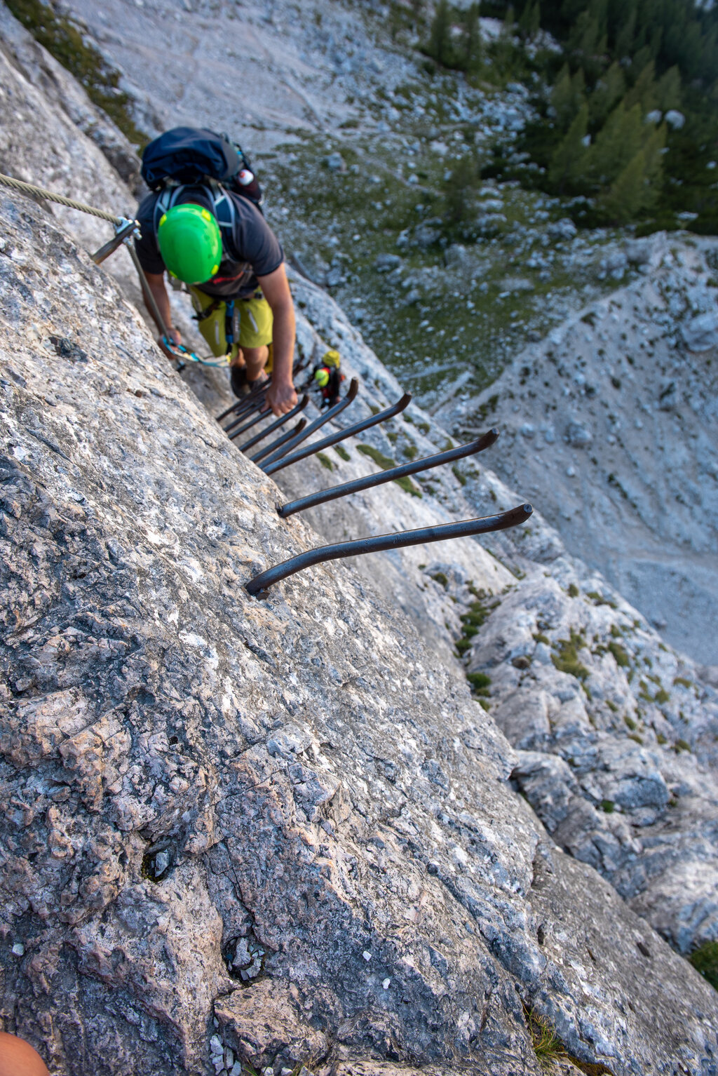 Ferrata Scala Del Minighel Credits Ute Dandrea (6) | &copy; Ute Dandrea