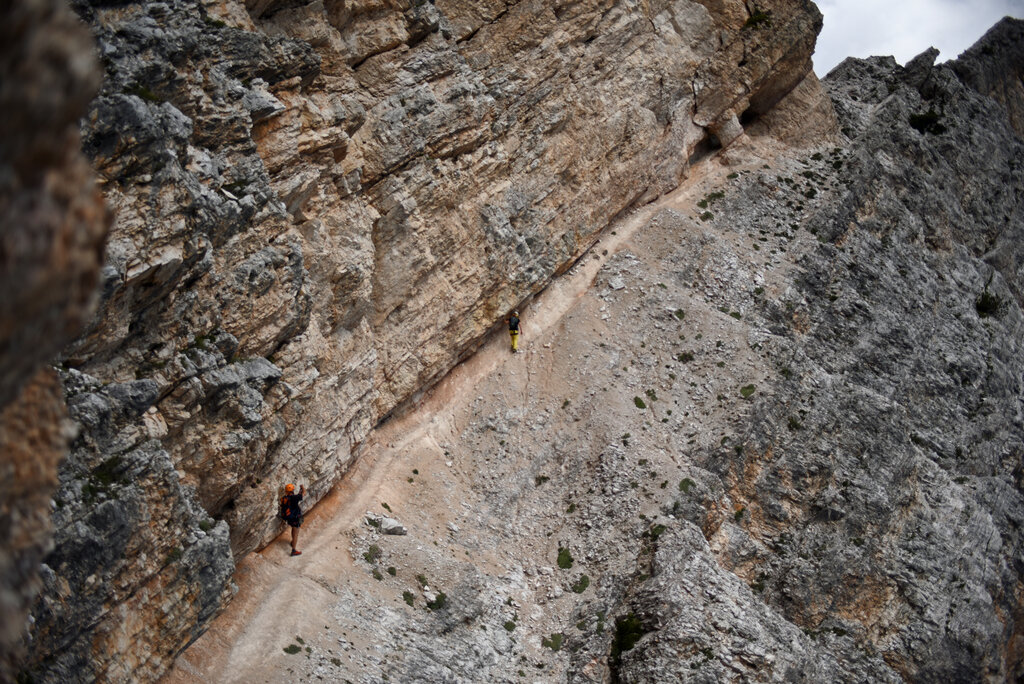 Ferrata Terza Cengia Pomagagnon Credits Ute Dandrea (8) | &copy; Ute Dandrea