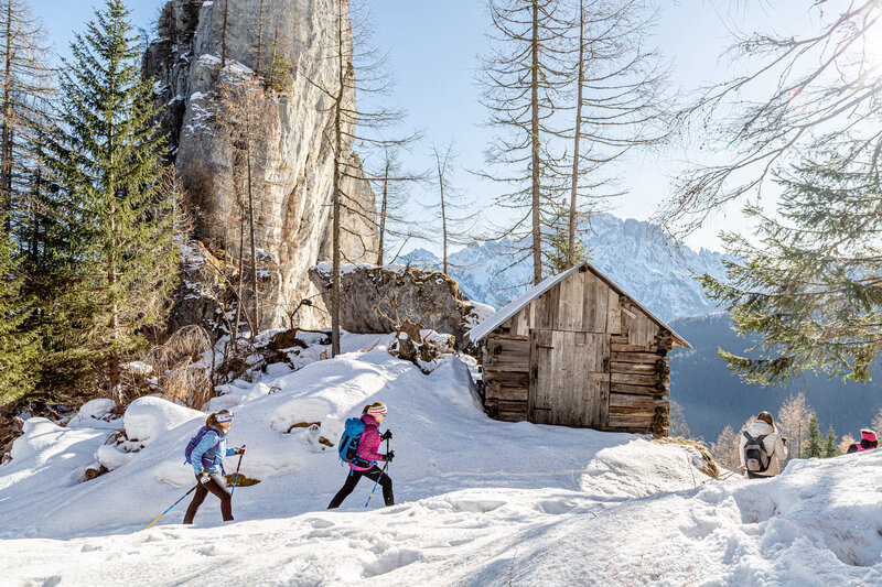 Ciaspe_1_Consorzio_Turistico_Marmolada_Rocca_Pietore | © Consorzio Turistico Marmolada Rocca Pietore Dolomiti Ciaspe Marmolada | © Consorzio Turistico Marmolada Rocca Pietore Dolomiti
