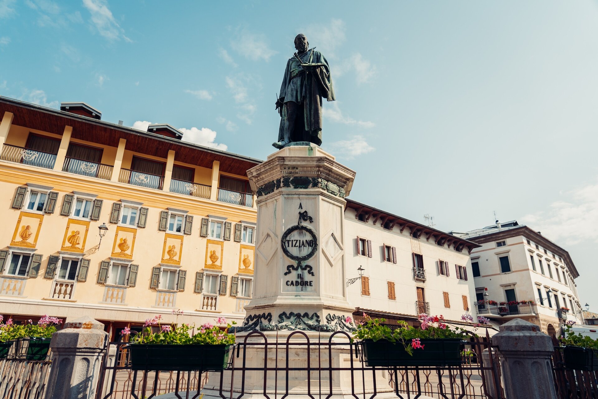 Pieve Di Cadore   Statua Tiziano