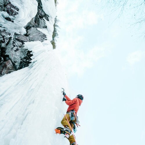 Ice climbing