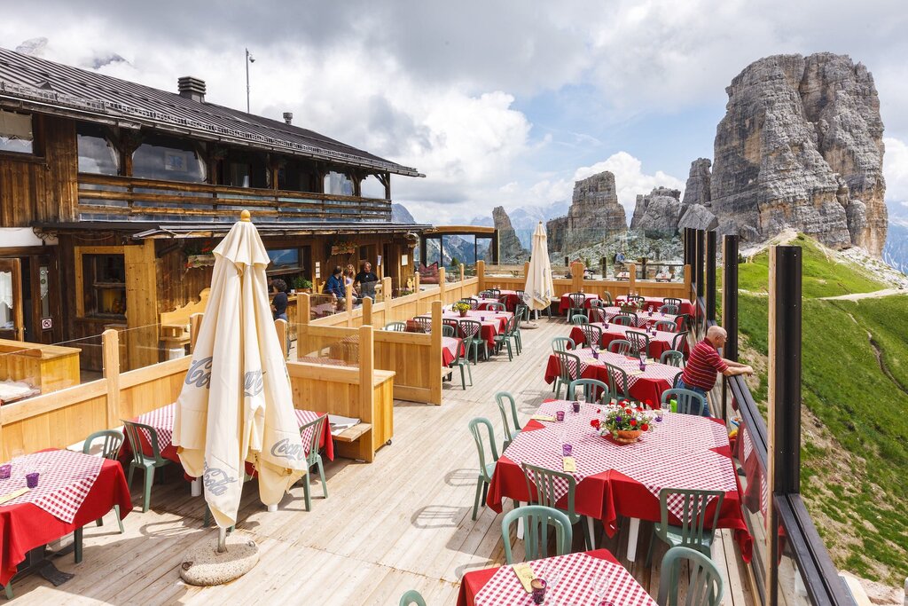 Rifugio Scoiattoli Terrazza Www.bandion.it | © bandion