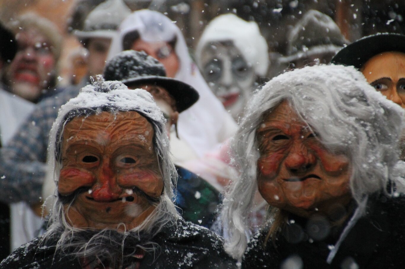 La Gnaga Fornesighe Carnevale | © Archivio Dmo Dolomiti Bellunesi "La Gnaga" in Fornesighe | © Archivio Dmo Dolomiti Bellunesi