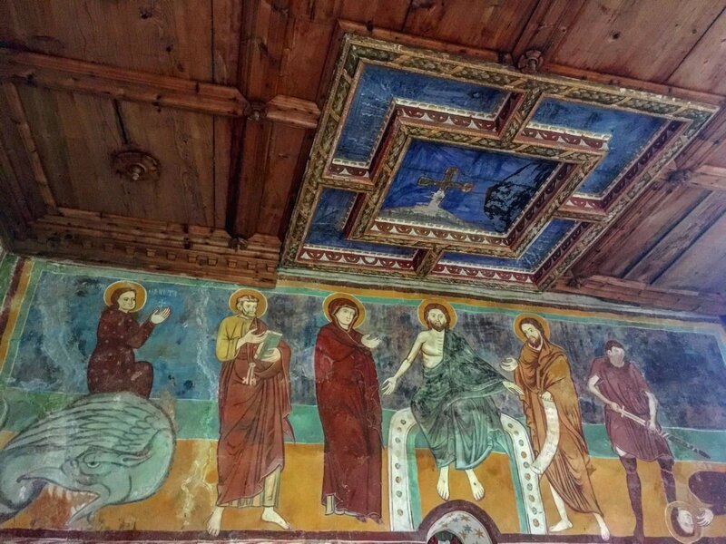 PARTICOLARE CHIESA SANTA MARGHERITA VIGO DI CADORE PARTICOLARE CHIESA SANTA MARGHERITA VIGO DI CADORE