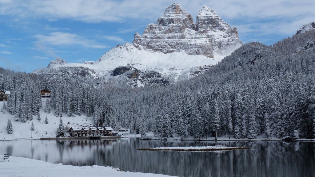 Lago Antorno   Inverno   Trevisiol Susanna