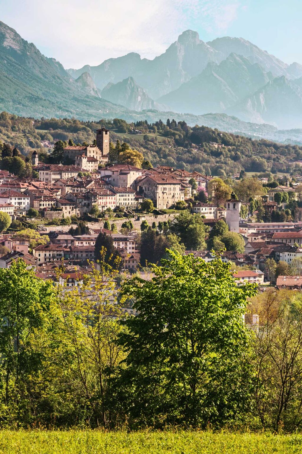 Feltre gateway to the Belluno Dolomites