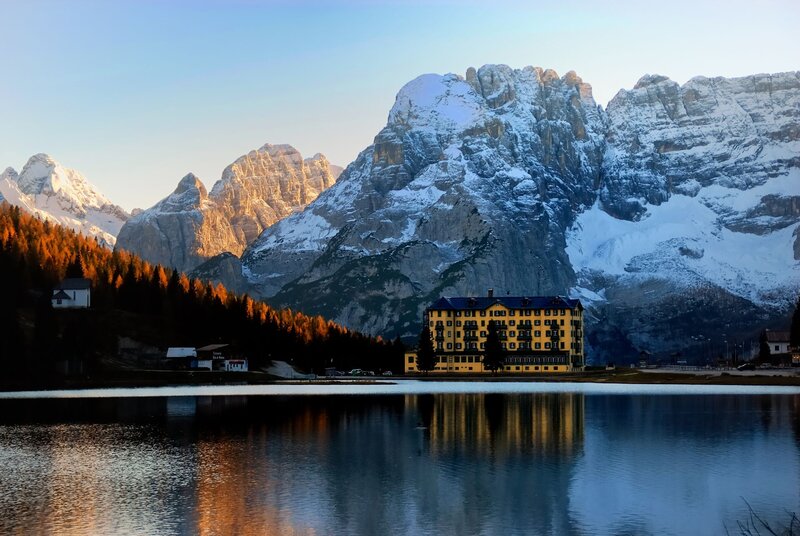 Auronzo   Lago Di Misurina   Autunno   Piezzi Ferdinando Copy