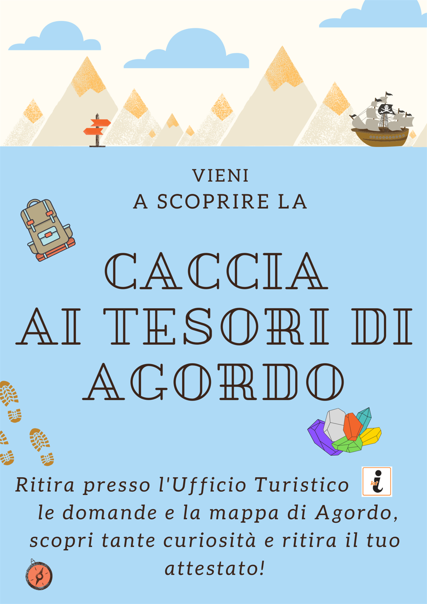 Caccia ai tesori invito Caccia ai tesori invito