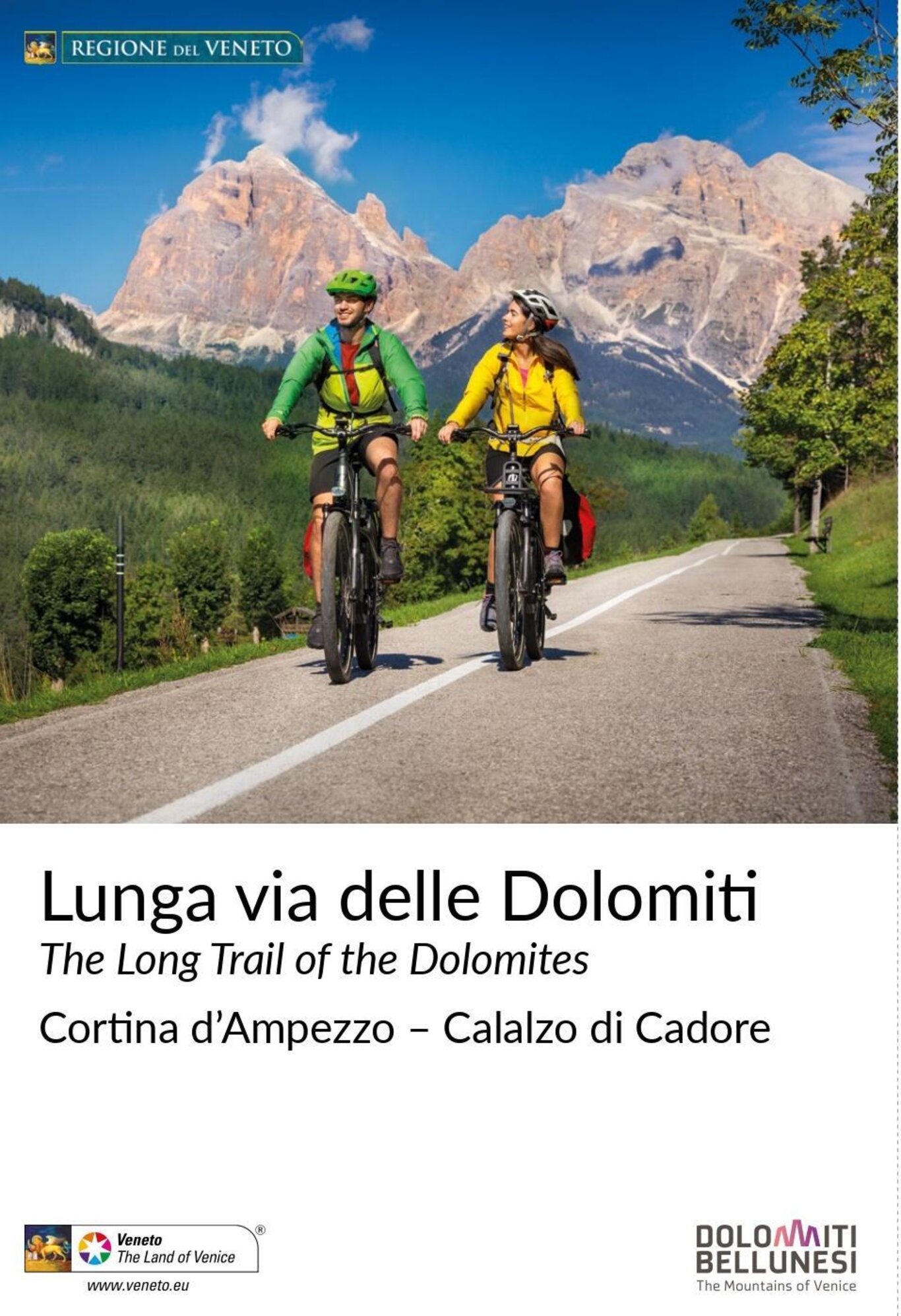 Lunga via delle Dolomiti E1 copertina Lunga via delle Dolomiti E1 copertina