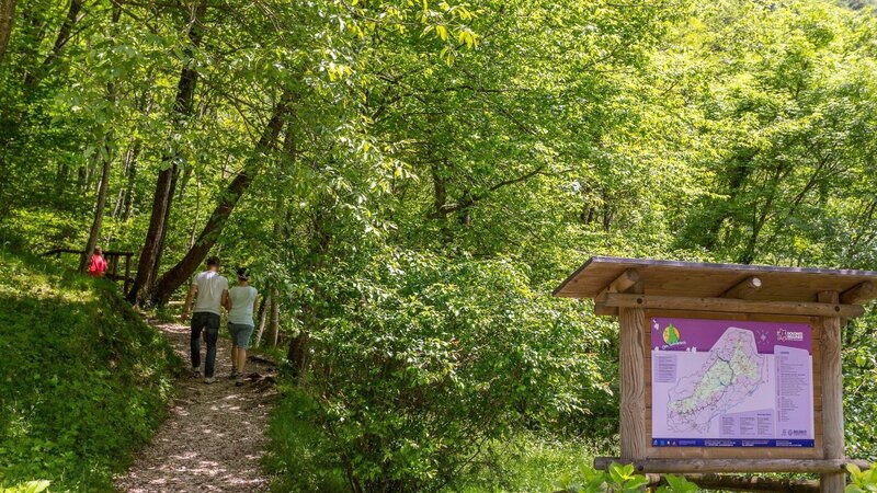 Al parco con mamma è apapà