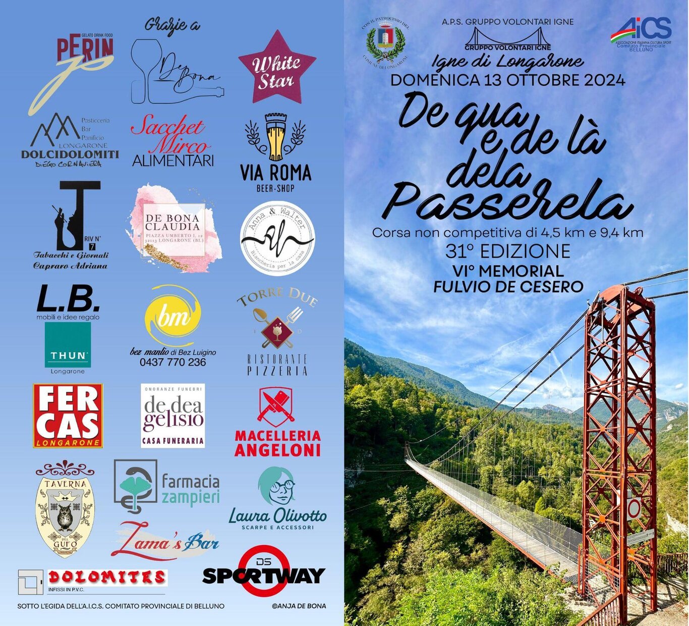 Events De qua e de là della Passerela Cadore Tre Cime Comelico