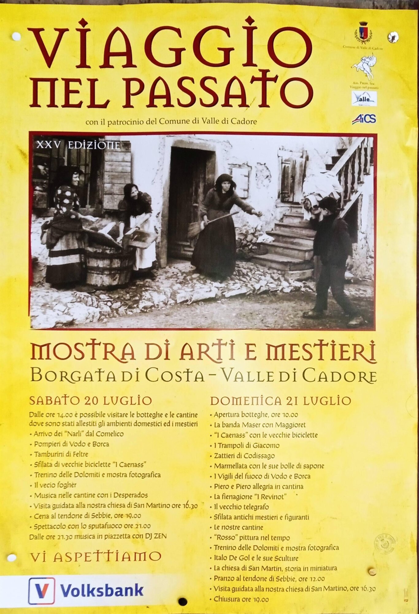 Programma della manifestazione