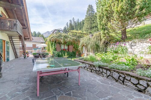ping pong con terrazza