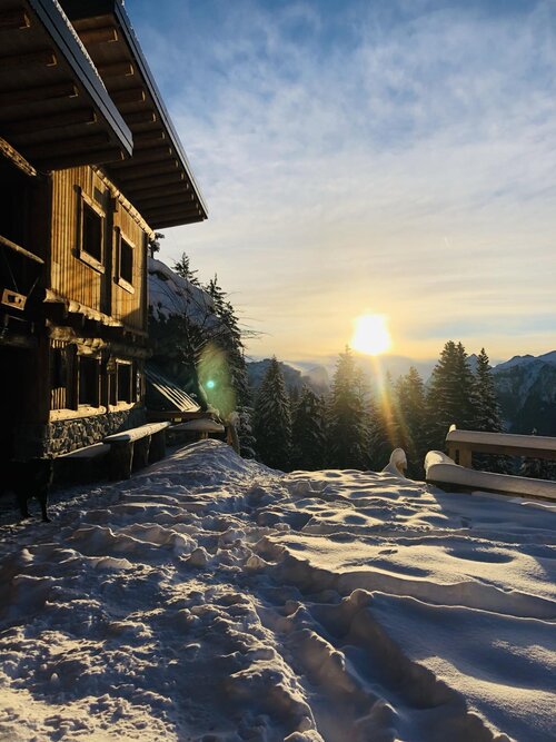 Panorama di buon mattino