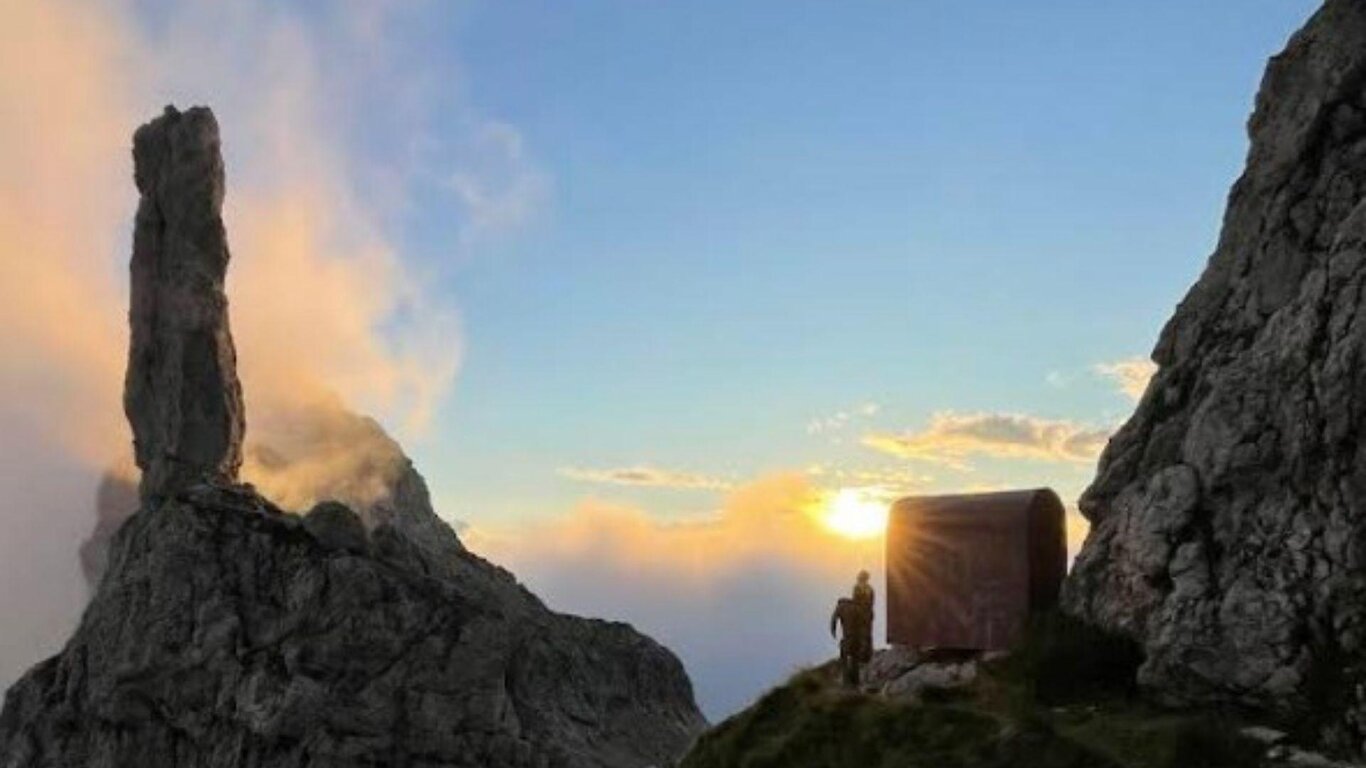 Bivacco Ugo Dalla Bernardina e la Gusela