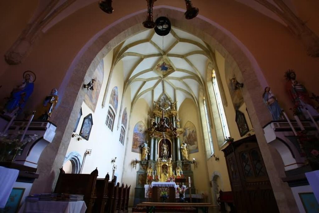 Chiesa Andraz-Interno