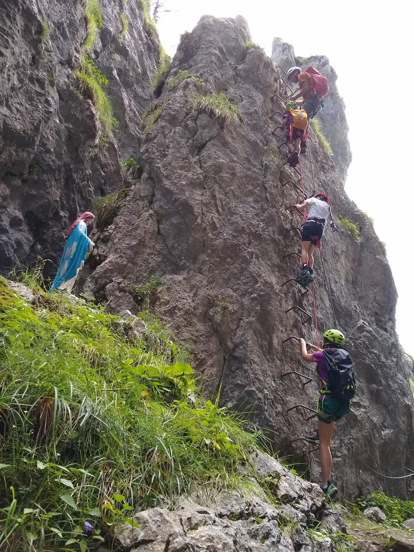 Ferrata Sass de Rocia Ferrata Sass de Rocia