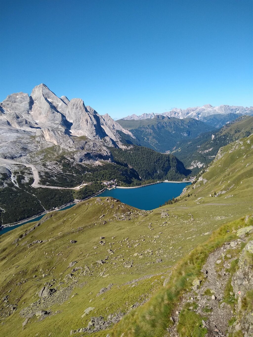 Panorama dalla Ferrata delle Trincee