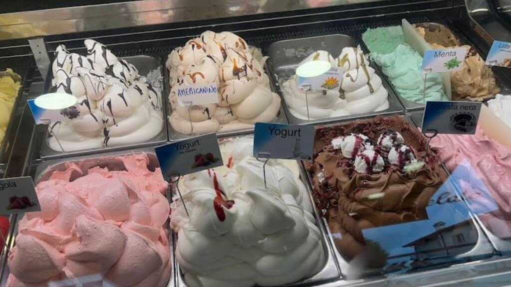 La Bottega del Gelato banco