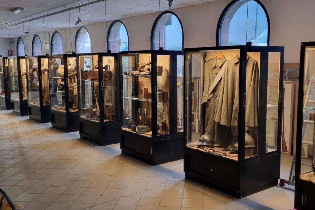 Sala interna Museo del Piave
