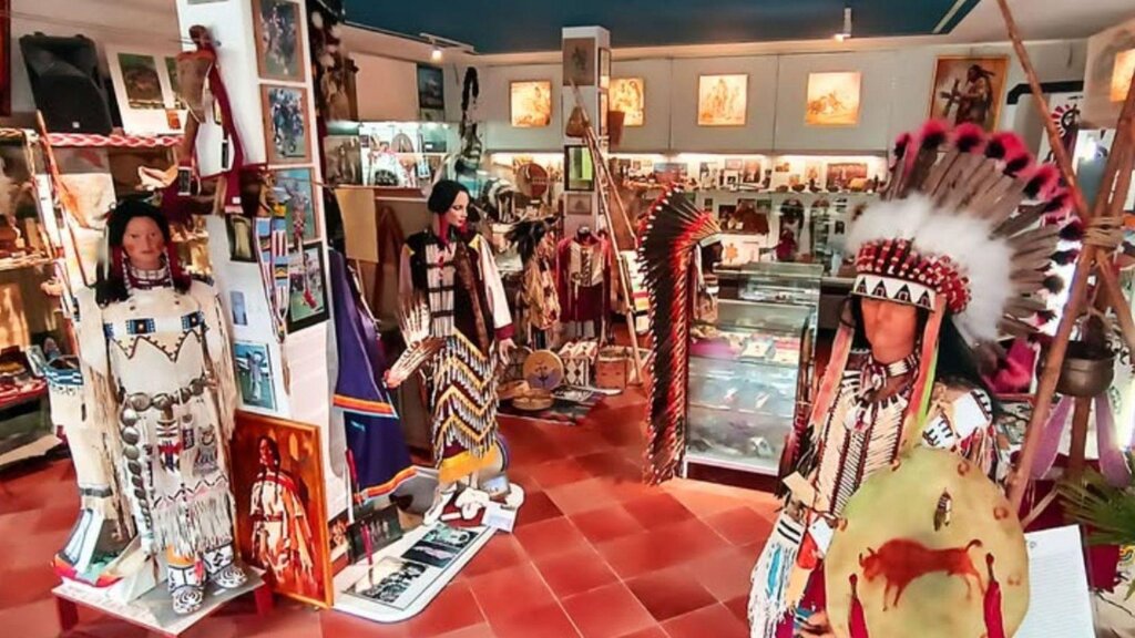 Museo Indian Village esposizione