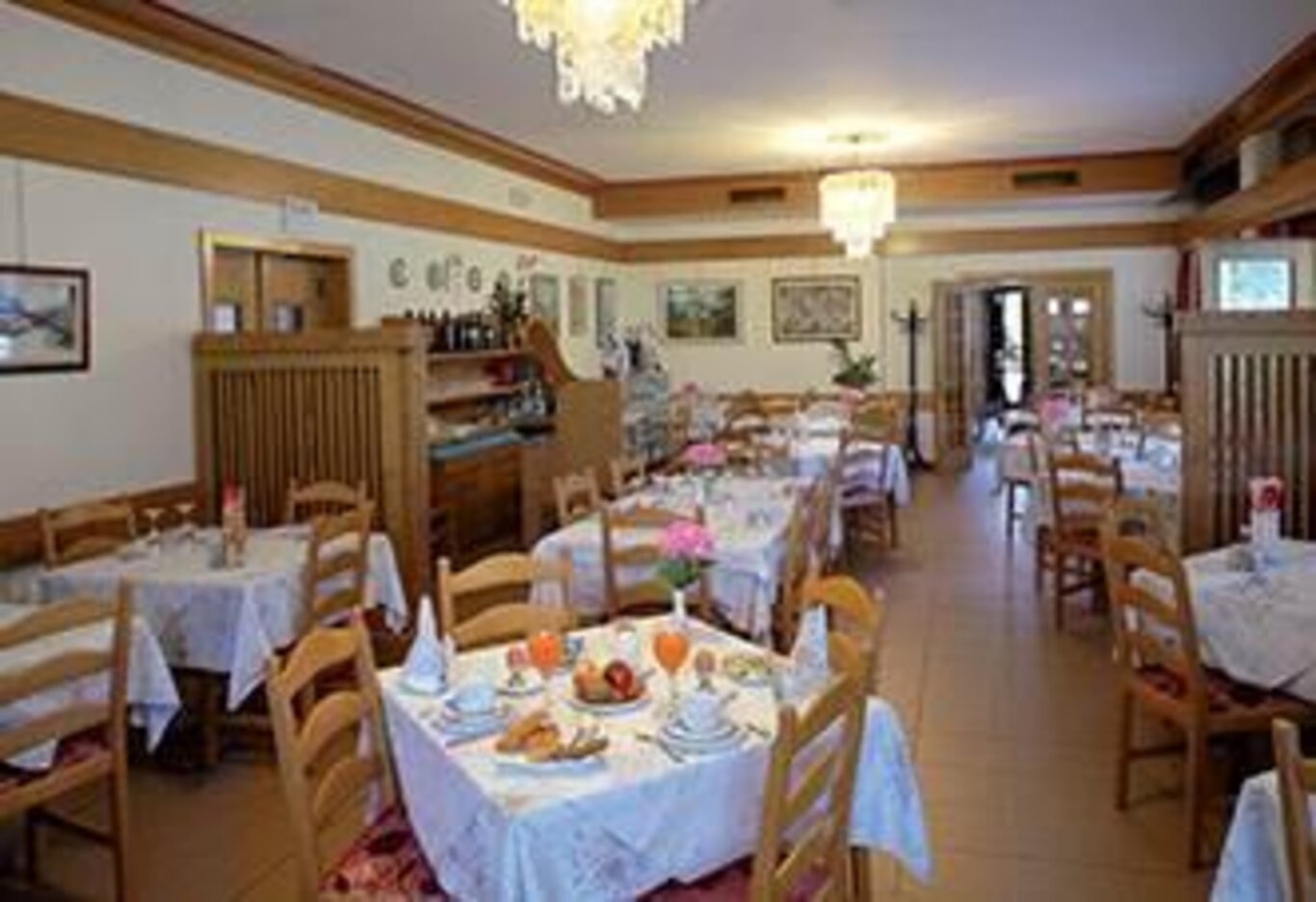 Hotel Ristorante Erice - sala da pranzo Hotel Ristorante Erice - sala da pranzo