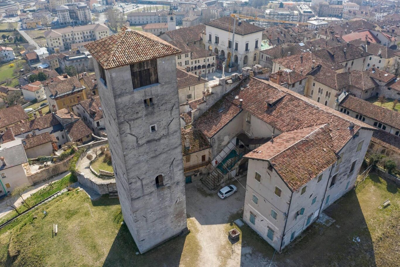 Veduta della Torre del Campanon