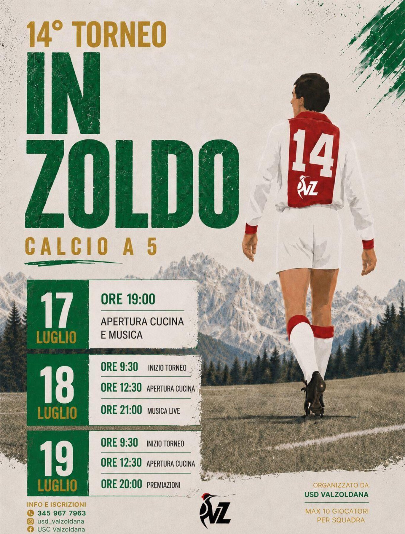 14° Torneo di calcio a 5 della Val di Zoldo