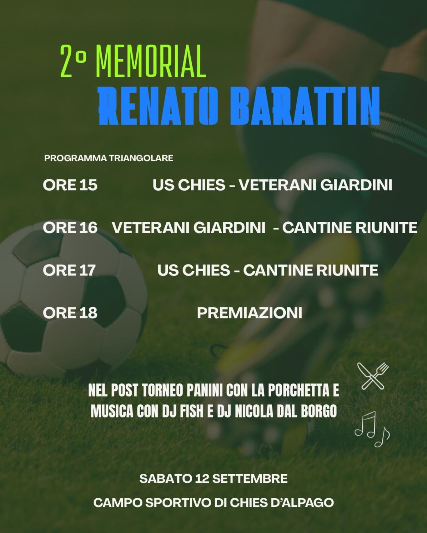 2° Memorial Renato Barattin