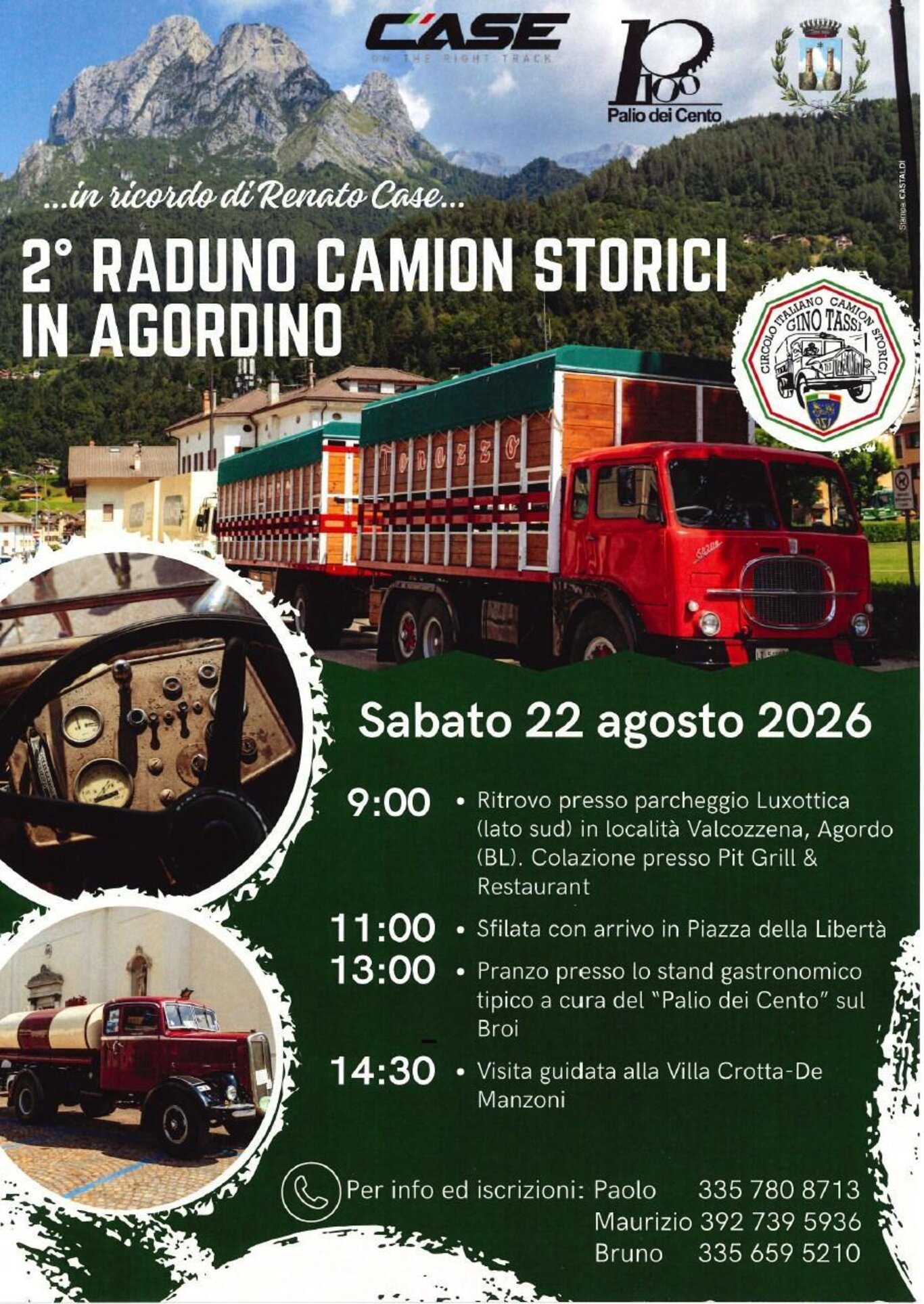 2° raduno camion storici in Agordino