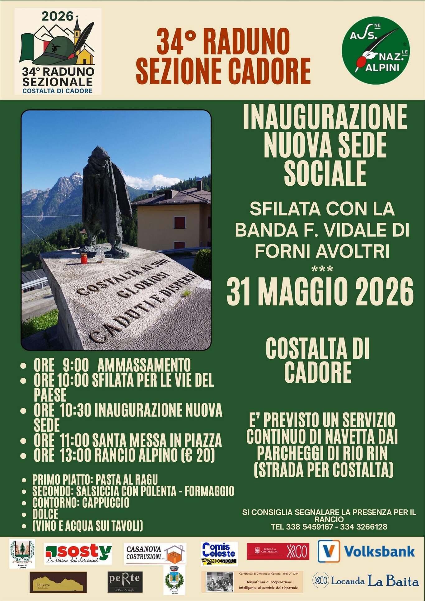 33° Raduno Sezionale Costalta