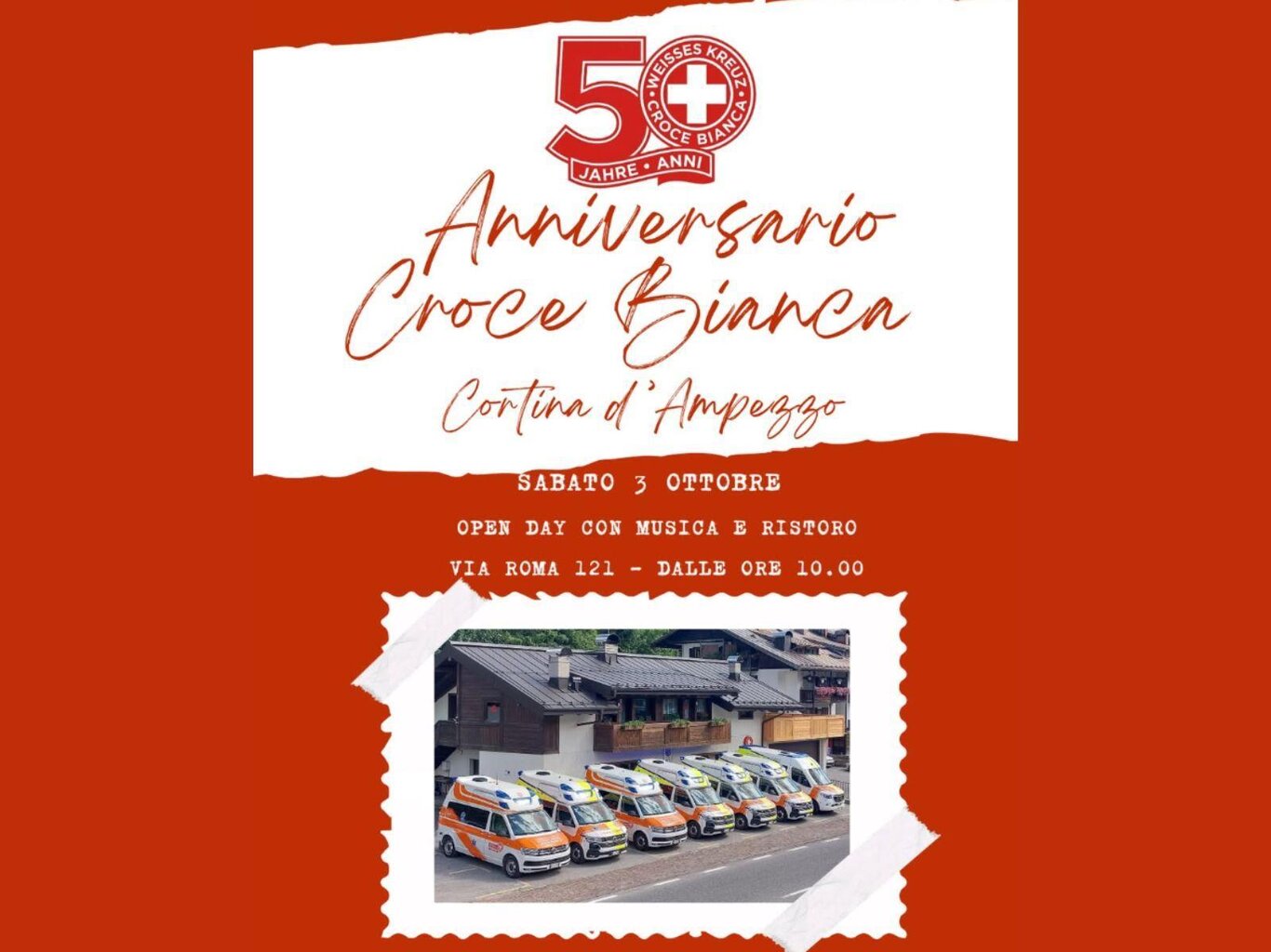 50 anni un solo cuore: Esserci!