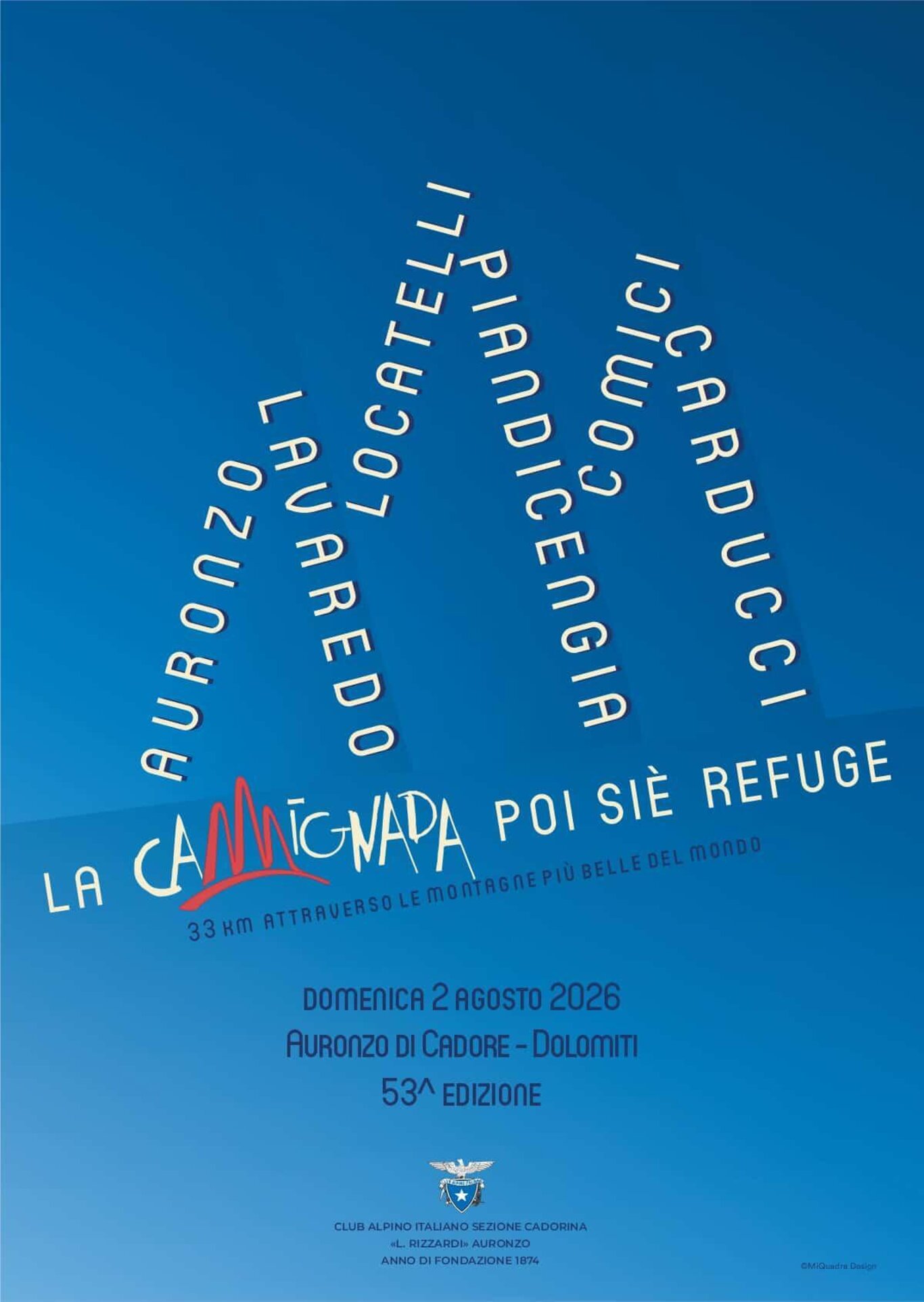 53^ Camignada poi Siè Refuge