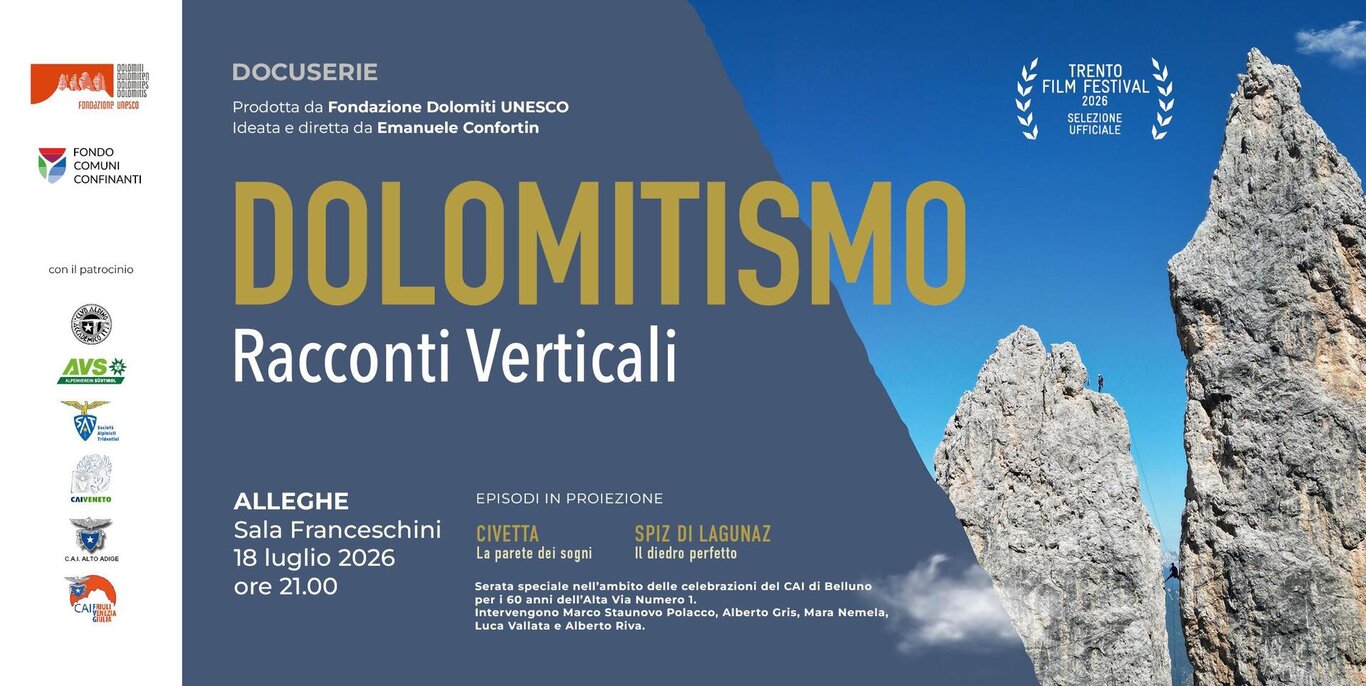 60 Anni dell'Alta Via nr 1 Racconti verticali