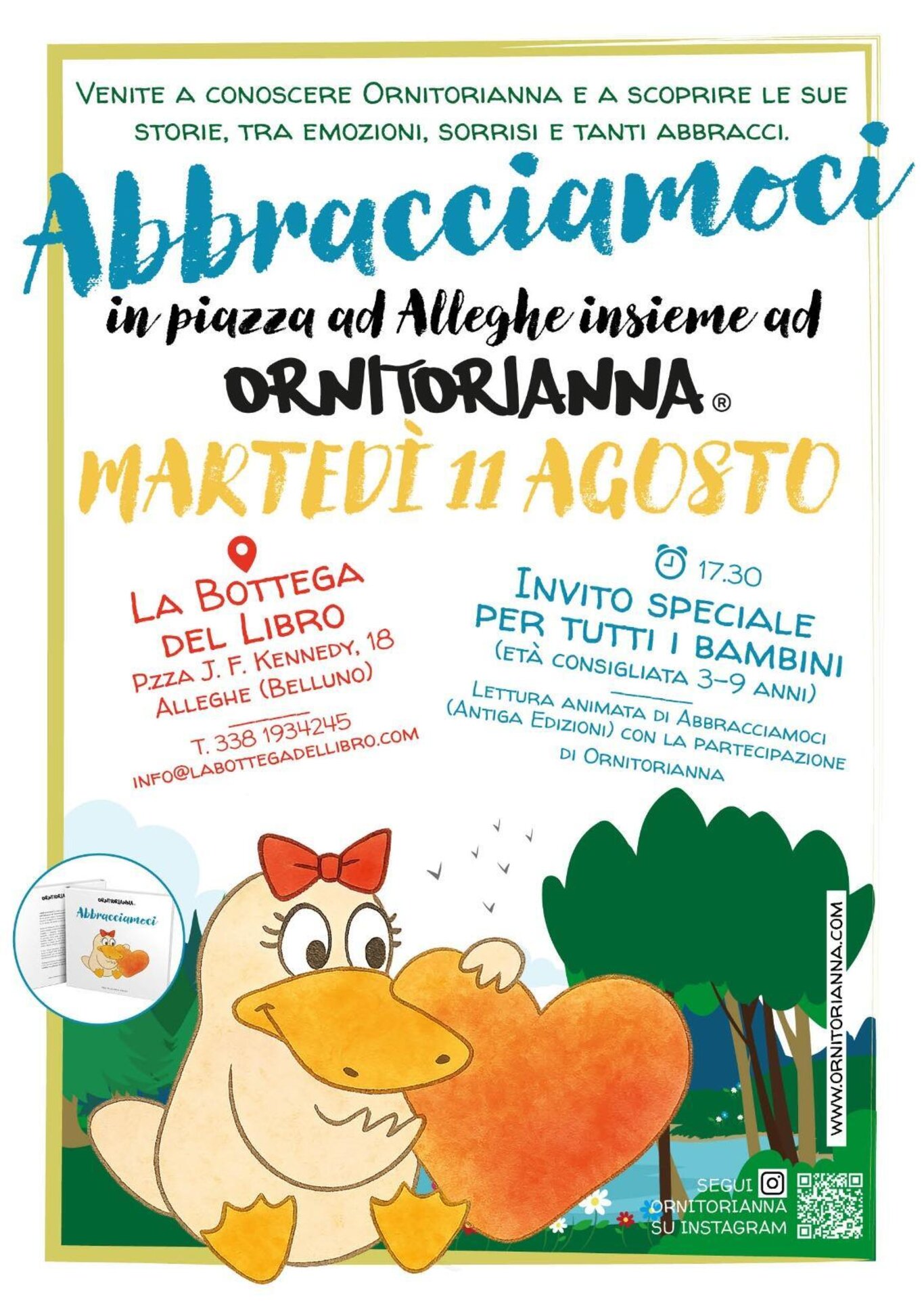 Abbracciamoci letture animate per bambini