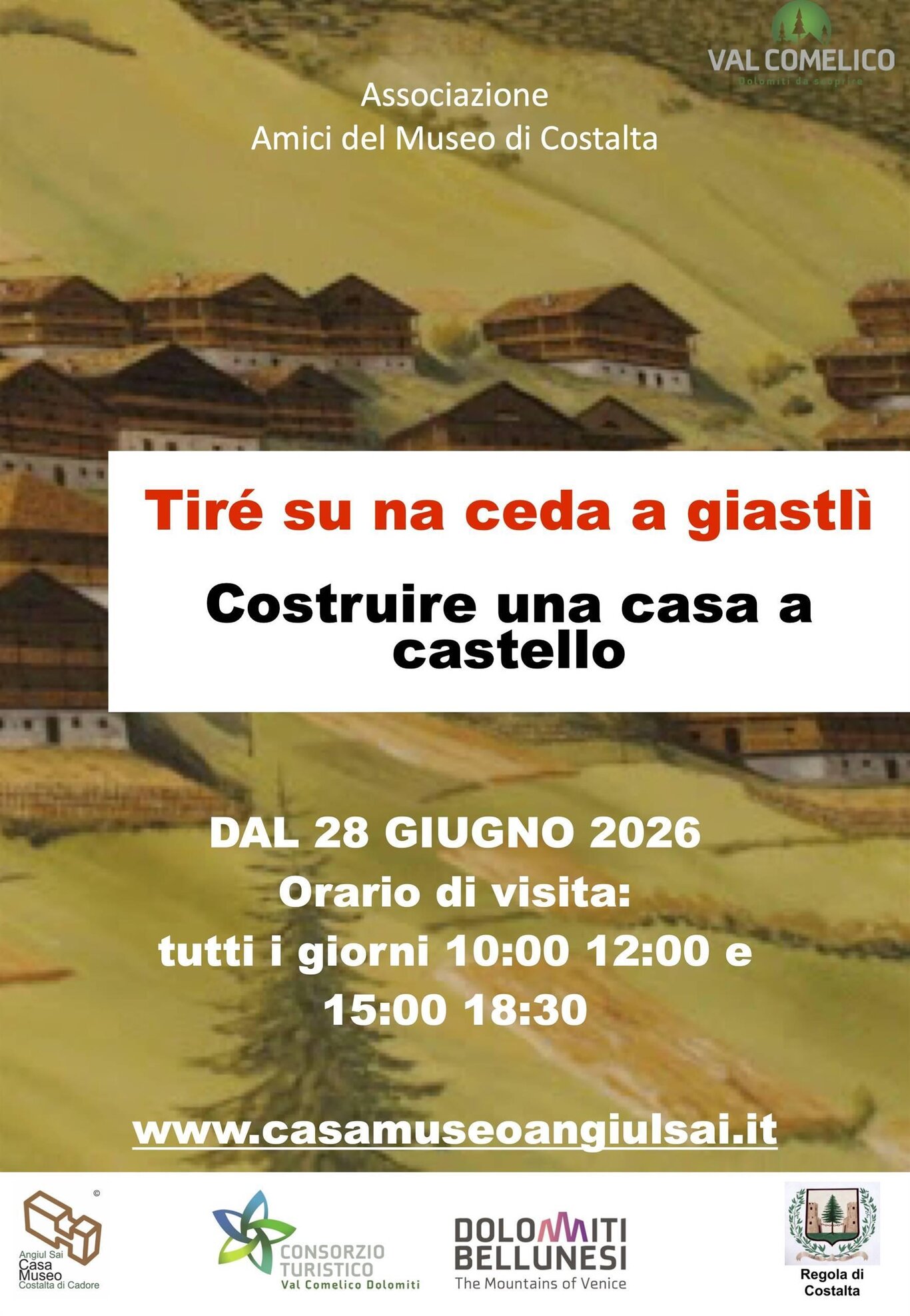 Apertura Museo Angiul Sai e mostra tematica "Tiré su na ceda a giastlì"