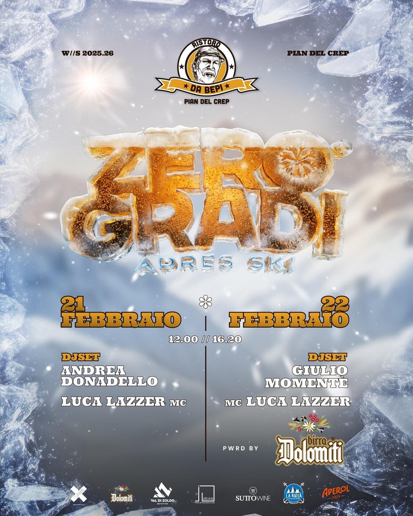 Apres ski Zero Gradi