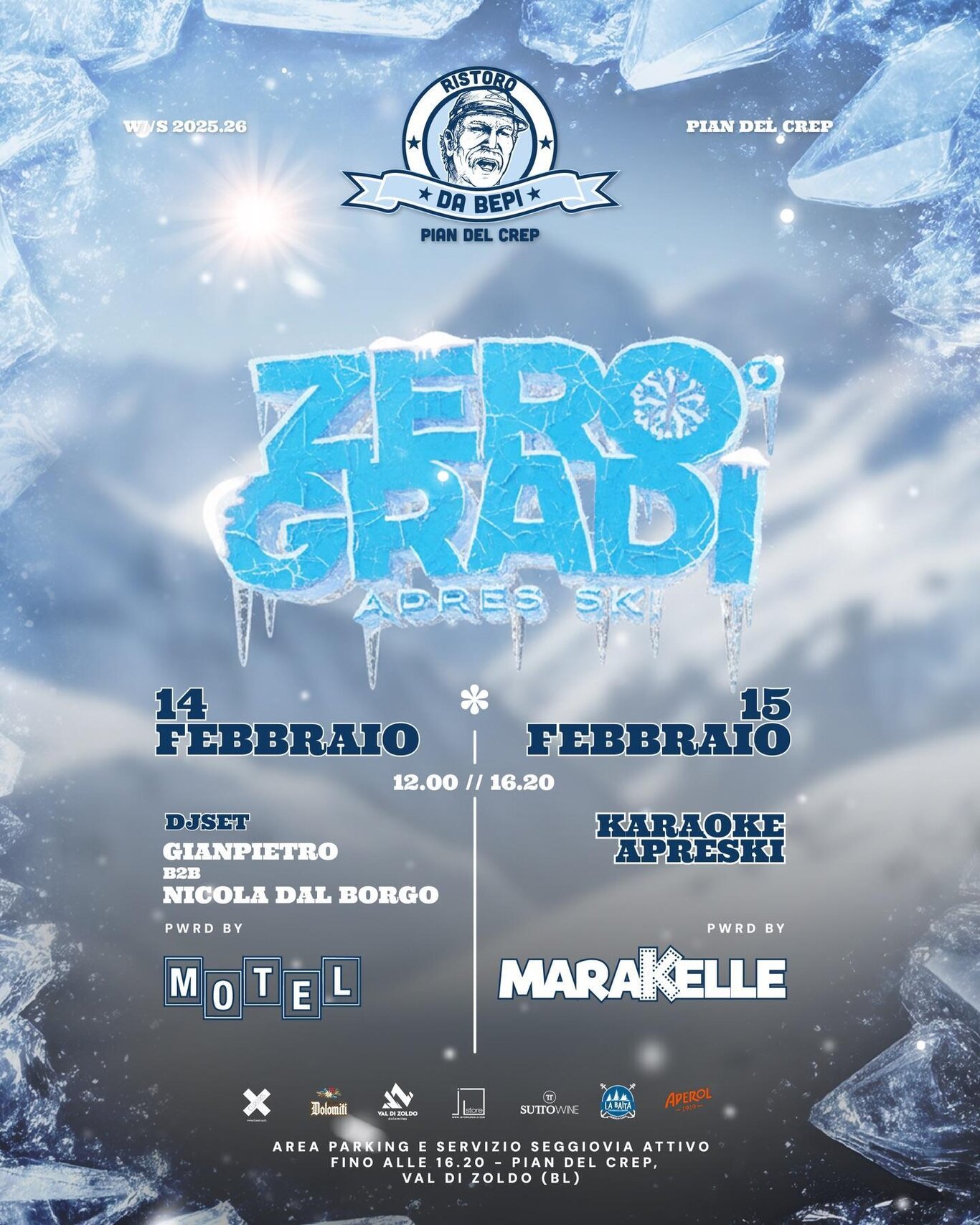 Apres ski Zero Gradi