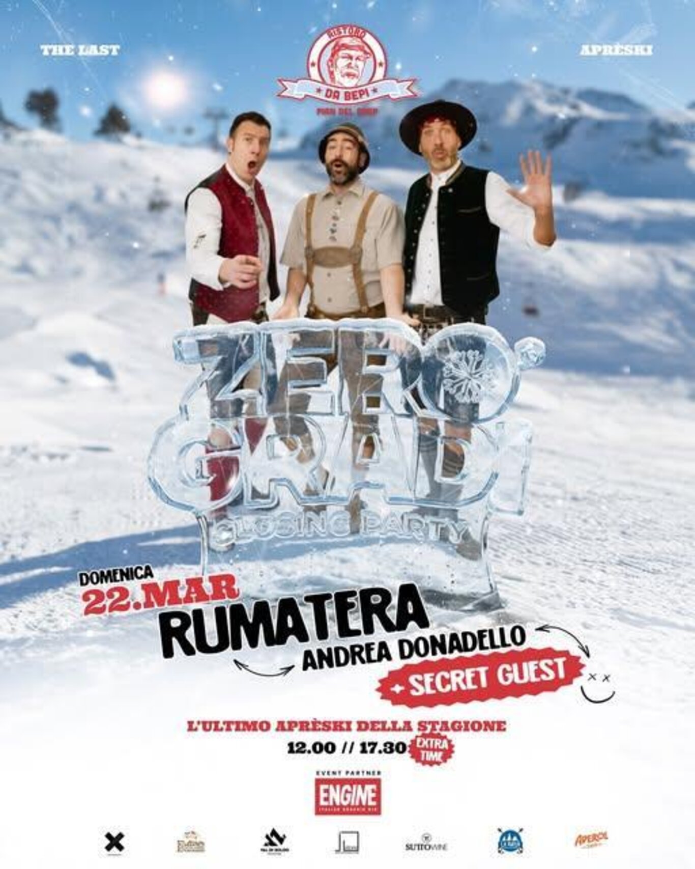 Apres ski Zero Gradi - RUMATERA